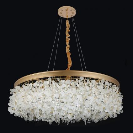 Люстра 0522/8/800 T FGD золото/хрусталь 8x60W E14 d800 h900, MIX24